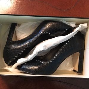 Talbots gator skin heels